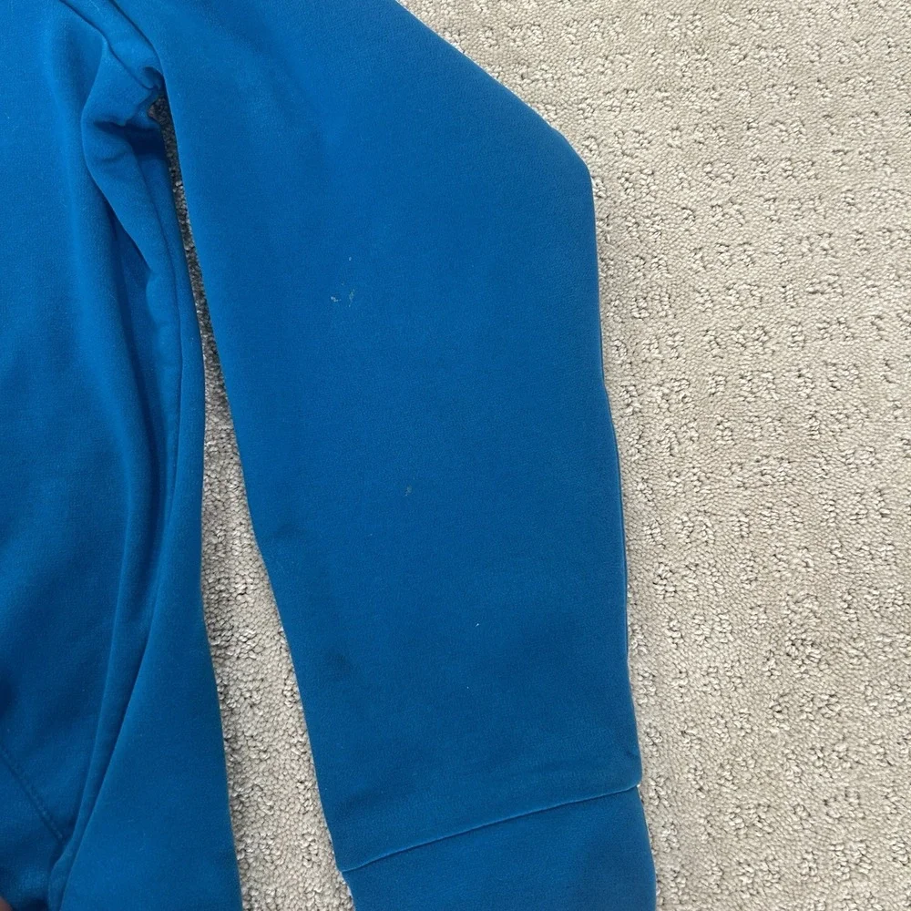 Nike Hoodie Mens Large Blue Pullover Swoosh Athletic Hip Hop Sports Streetwear